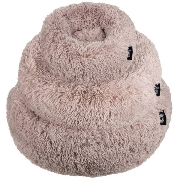 DISTRICT70 Haustierbett FUZZ Sandfarben L