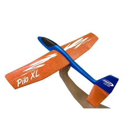 JAMARA Schaumwurfgleiter Pilo XL Orange und Blau