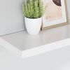 vidaXL Schwebende Wandregale 4 Stk. Wei&szlig; 50x23x3,8cm MDF