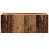 vidaXL TV-Wandschrank Altholz 80 x 35 x 31 cm Holzwerkstoff