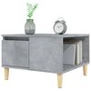 vidaXL Couchtisch Grau Sonoma 55x55x36,5 cm Holzwerkstoff