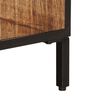 vidaXL Truhe 82x30x43 cm Raues Massivholz Mango