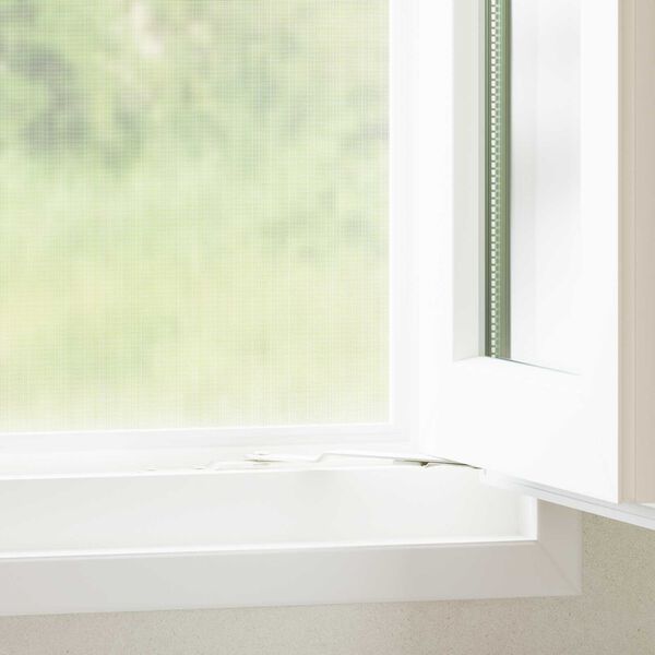 vidaXL Insektenschutzgitter Wei&szlig; 60 x 2000 cm Glasfaser