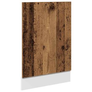 vidaXL Geschirrsp&uuml;lerblende Lyon Altholz-Optik 45x3x67 cm Holzwerkstoff