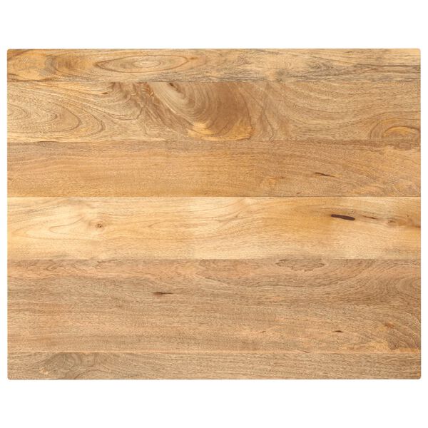 vidaXL Tischplatte 90x80x2,5 cm Rechteckig Massivholz Mango