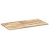 vidaXL Schweberegal 100x40x2 cm Massivholz Akazie Unbehandelt