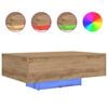 vidaXL Couchtisch Artisan-Eiche 85 x 55 x 31 cm Holzwerkstoff