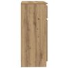vidaXL Sideboard mit Schublade Artisan-Eiche 71x35x84 cm Holzwerkstoff