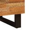 vidaXL Seitenschrank mit T&uuml;r Braun 60 x 33,5 x 75 cm Massivholz Mango