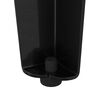 vidaXL M&ouml;belbeine 2 pcs Schwarz 54,1 x 54,1 x 100 mm Eisen