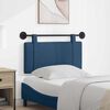 vidaXL H&auml;ngevorderseite Wandmontiert Uni Blau 100 x 55 x 5 cm Stoff