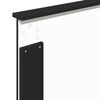 vidaXL Bettrahmen Schwarz 90 x 200 cm Massives Kiefernholz