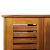vidaXL Garten-Schrank mit Regal Natur 90 x 40 x 90cm Massivholz Akazie