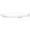 vidaXL Tischplatte 80x80x4 cm Quadratisch Massivholz Buche