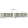 vidaXL TV-Schrank Wei&szlig; 99x39x44 cm Stahl