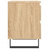 vidaXL Nachttische 2 Stk. Sonoma-Eiche 40x35x50 cm Holzwerkstoff
