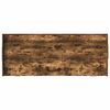 vidaXL Bettrahmen Ger&auml;ucherte Eiche 80 x 200 cm Holzwerkstoff