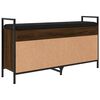 vidaXL Schuhbank Braun Eichen-Optik 105,5x32x57,5 cm Holzwerkstoff