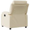 vidaXL Relaxsessel Creme Stoff