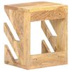 vidaXL Skateboard Wandhalter 25x20x30 cm Mango Massivholz