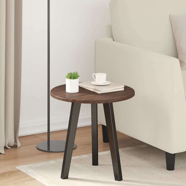 vidaXL Tischplatte Braun Eichen-Optik 40 x 40 x 1,5 cm Holzwerkstoff