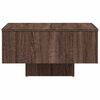 vidaXL Couchtisch Braun Eichen-Optik 60x60x31,5 cm Holzwerkstoff