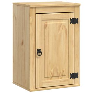 vidaXL Schrank SKI Honigbraun 60 x 32 x 40 cm Massives Kiefernholz