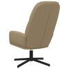 vidaXL Relaxsessel Cappuccino-Braun Kunstleder