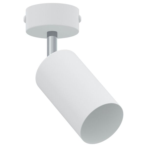 vidaXL Deckenstrahler Weiß 6 x 6 x 16.5 cm Stahl