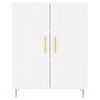 vidaXL Highboard Wei&szlig; 69,5x34x180 cm Holzwerkstoff