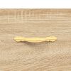 vidaXL Highboard Sonoma-Eiche 69,5x34x180 cm Holzwerkstoff