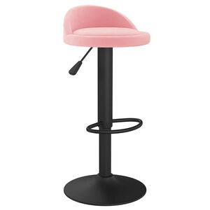 vidaXL Barhocker Rosa Samt