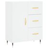 vidaXL Highboard Wei&szlig; 69,5x34x180 cm Holzwerkstoff