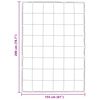 vidaXL Ganzjahresbettdecke Silber 155 x 220 cm Satin und Mikrofaser