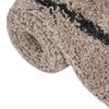 vidaXL Teppich Shaggy Hochflor Beige und Anthrazit 120x170 cm