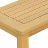 vidaXL Garten Konsolentisch 110x40x75 cm Massivholz Akazie