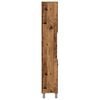 vidaXL Badschrank Altholz-Optik 30x30x179 cm Holzwerkstoff