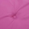 vidaXL Niedriglehner-Auflagen 6 Stk. Rosa Stoff