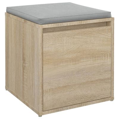 vidaXL Schubladenbox Sonoma-Eiche 40,5x40x40 cm Holzwerkstoff