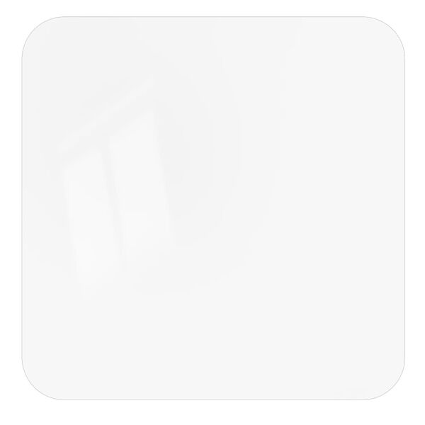 vidaXL Bodenschutzmatte für Laminat oder Teppich 90x90 cm