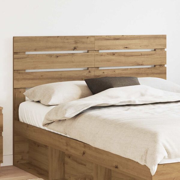 vidaXL Kopfteil Artisan-Eiche 160 cm Holzwerkstoff