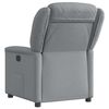 vidaXL Relaxsessel Hellgrau Stoff