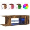 vidaXL TV-Schrank mit LED-Leuchten R&auml;uchereiche 90x39x30 cm