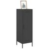 vidaXL Highboard Schwarz 36x39x113 cm Stahl