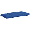vidaXL Palettenkissen 3-tlg. Blau Stoff