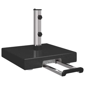 vidaXL Sonnenschirmst&auml;nder Schwarz 41 x 41 x 37 cm Granit