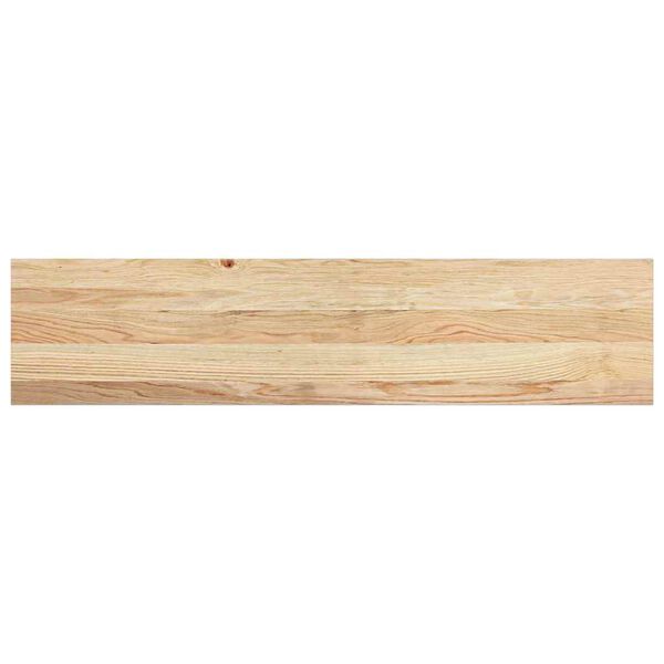 vidaXL Treppenstufen 16 Stk. Unbehandelt 110x25x2 cm Massivholz Eiche