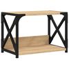 vidaXL Druckerst&auml;nder 2 Ablagen Sonoma-Eiche 44x26x31,5 cm