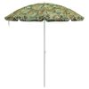 vidaXL Strandparasol Tarnung 161 x 193 cm Polyester
