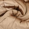 vidaXL Winterbettdecke Gold 220 x 155 cm Satin und Mikrofaser